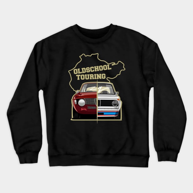 Touring Cars Crewneck Sweatshirt by icemanmsc